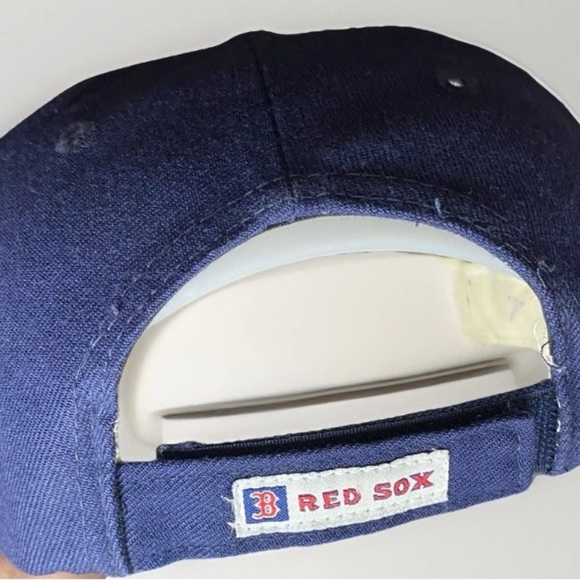 Boston Red Sox Baseball Sports New Era Cap Hat Mens Size OS Black Wool Blend - Picture 4 of 6